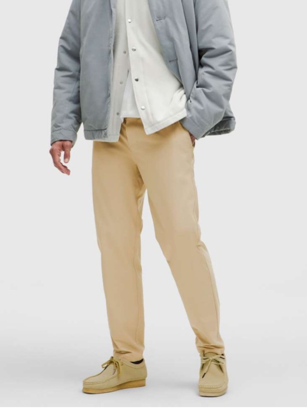 Preowned Lululemon ABC Warpstreme Slim-Fit Pull-On Pant *Regular Trench sz M